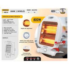 Calefactor Eléctrico Con Ventilador 800W 4814 Adir