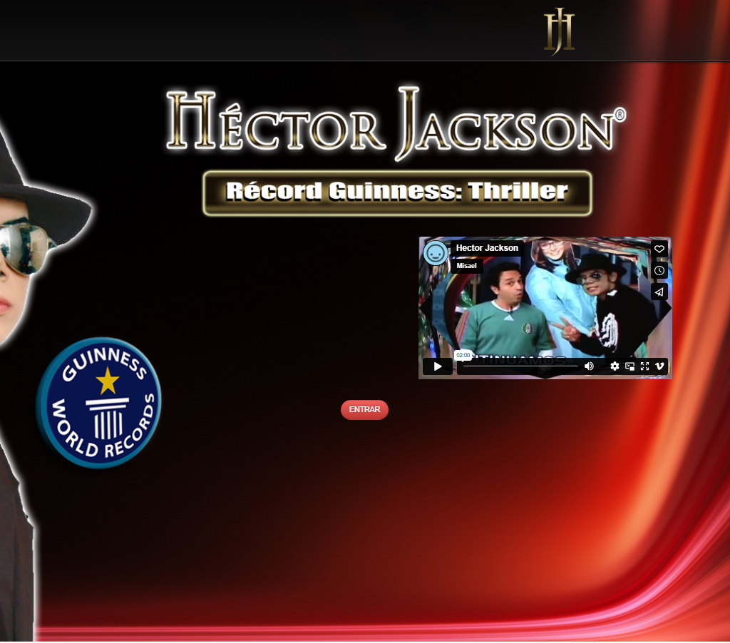 Páginas Web héctor jackson